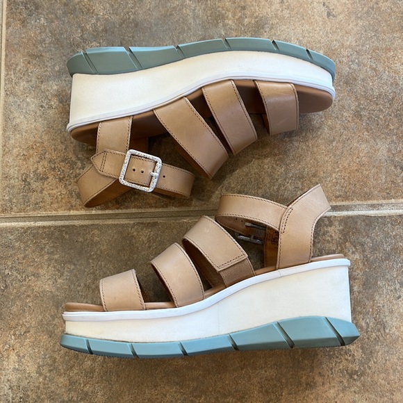 Sorel Shoes Sorel Joanie Iii Ankle Strap Platform Wedge Gladiator